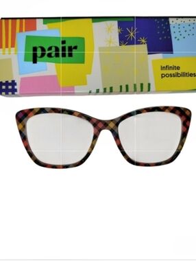 Pair Eyewear Brand Wanda Style Magnetic Topper "The Gourdgeous Gingham"(Retired)